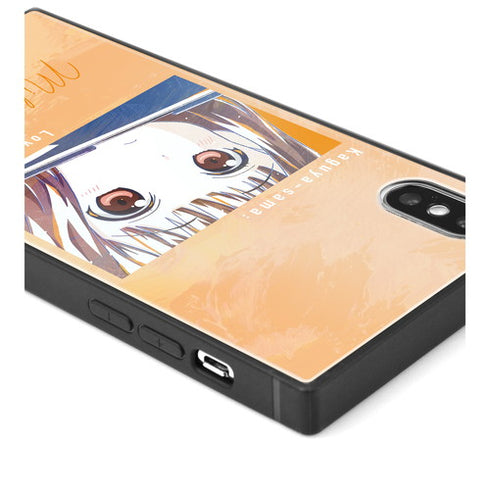 『かぐや様は告らせたい?~天才たちの恋愛頭脳戦~』伊井野ミコ Ani-Art スクエア強化ガラスiPhoneケース